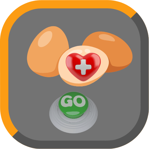 Tojás az egészségügyben kvíz logó